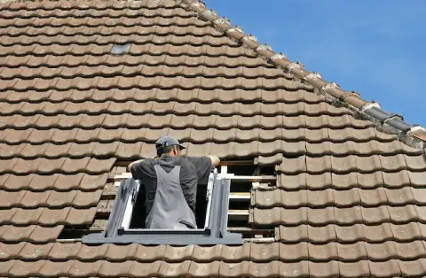 Pose de velux - Chambon